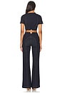 view 3 of 3 Gorgeous Wide Leg Jumpsuit in Dark Rinse