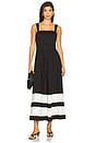 view 1 of 4 Belden Wide Leg Jumpsuit in Black & Off White