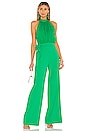 view 1 of 3 Thelma Halter Neck Jumpsuit in Mint Kelly