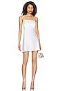 view 1 of 4 Sutton Crystal Strap Mini Dress in White