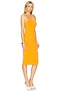view 2 of 3 Alina Midi Dress with Cord Straps in Tangerine