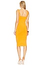 view 3 of 3 Alina Midi Dress with Cord Straps in Tangerine