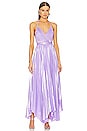 view 1 of 4 Arista Sleeveless Pleated Maxi Dress in Solstice