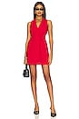 view 1 of 3 Latoya Blazer Mini Dress in Perfect Ruby