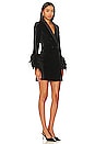 view 2 of 3 Latoya Mini Blazer Dress in Black