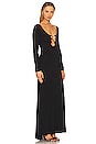 view 2 of 4 Kalena Cutout Maxi Dress in Black