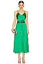 view 2 of 4 Lanelle Maxi Cape Dress in Light Emerald
