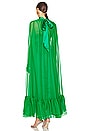 view 4 of 4 Lanelle Maxi Cape Dress in Light Emerald