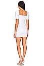view 3 of 3 Mimi Puff Sleeve Mini Dress in Vintage Sugar