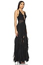view 3 of 4 Edera Gown in Black