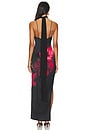 view 4 of 4 ROBE MAXI MONIKA in Peony Petals Bright Ruby