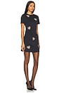 view 2 of 4 Clyde Embell Shift Dress in Black