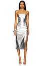 view 2 of 4 Kelly Midi Dress in Silver