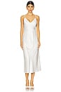 view 1 of 3 Kiro V Neck Slip Dress in Off White