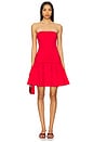 view 1 of 3 Oriana Mini Dress in Bright Ruby