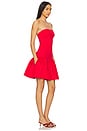 view 2 of 3 Oriana Mini Dress in Bright Ruby