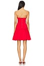 view 3 of 3 Oriana Mini Dress in Bright Ruby