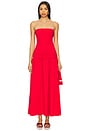 view 1 of 3 Oriana Maxi Dress in Bright Ruby