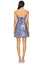 view 3 of 4 Violet Mini Dress in Blue Multi