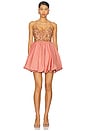 view 1 of 4 Nessa Mini Dress in Dusty Rose