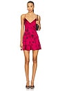 view 1 of 3 Julietta Mini Dress in Floral Fling Raspberry