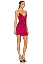 view 2 of 3 Julietta Mini Dress in Floral Fling Raspberry