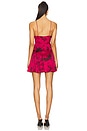 view 3 of 3 Julietta Mini Dress in Floral Fling Raspberry
