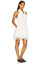 view 2 of 3 Lucy Halter Mini Dress in Off White
