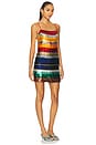 view 2 of 4 Bridget Mini Dress in Rainbow Stripe