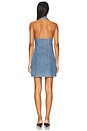 view 3 of 3 Axelle Mini Dress in Peyton Vintage Blue