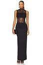 view 1 of 3 Nichol Maxi Dress With Bandeau in Black