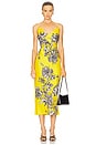view 1 of 3 Kiro Midi Dress in Blooming Wild Golden Hour