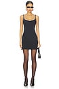 view 1 of 4 Eve Embell Trim Sweetheart Mini Dress in Black