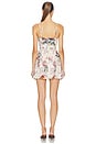 view 3 of 3 Julia Scoop Neck Mini Dress in Sweet Peony