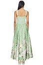 view 3 of 4 Guinevere Bustier Maxi Dress in Drift Light Sage