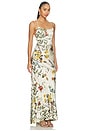 view 2 of 4 ROBE MAXI MONTANA in Desert Sprigs Vanilla