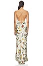 view 4 of 4 ROBE MAXI MONTANA in Desert Sprigs Vanilla