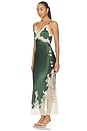 view 1 of 5 ROBE CARACO JULIETTA  in Dark Fern & Biscotti