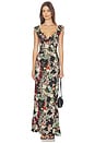 view 1 of 3 ROBE MAXI GEMMA in Free Spirit