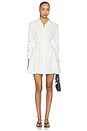 view 1 of 3 Edie Corset Button Down Mini Dress in Off White