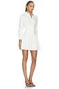 view 2 of 3 Edie Corset Button Down Mini Dress in Off White