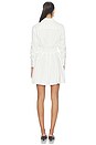 view 4 of 3 Edie Corset Button Down Mini Dress in Off White