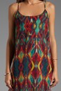 view 5 of 6 Rhi Tiered Hem Tank Dress in Tribal Diamond