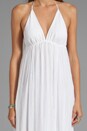 view 4 of 5 Bade Triangle Top Halter Dress in White