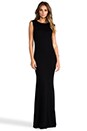 view 2 of 6 Joi Maxi Dress With Leather Shoulder in Black