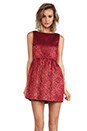 view 1 of 6 Vita Sleeveless Tulip Dress in Red