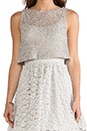 view 6 of 6 Hilta Beaded Dress in Grey