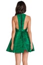 view 3 of 4 ROBE DE COCKTAIL TEVIN in Emerald