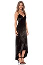 view 2 of 3 Velvet Maxi Dress in Black