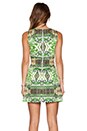 view 3 of 4 Carrie Structured Dress in Mirrored Garden